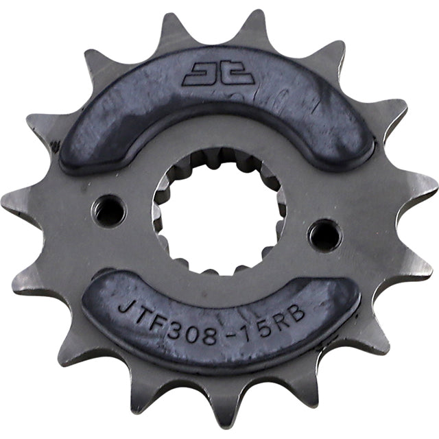 Piñon de Acero 15 Dientes Con Goma JTF308 JT Sprockets