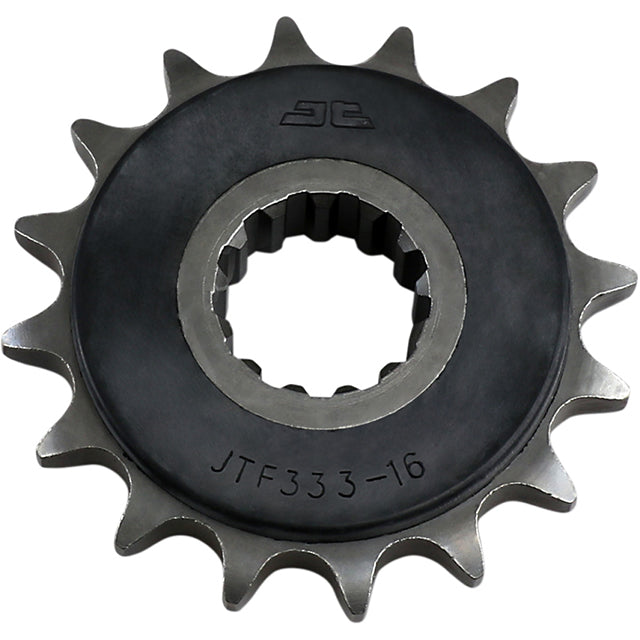 Piñon de Acero 16 Dientes Con Goma JTF333 JT Sprockets JTF333.16RB