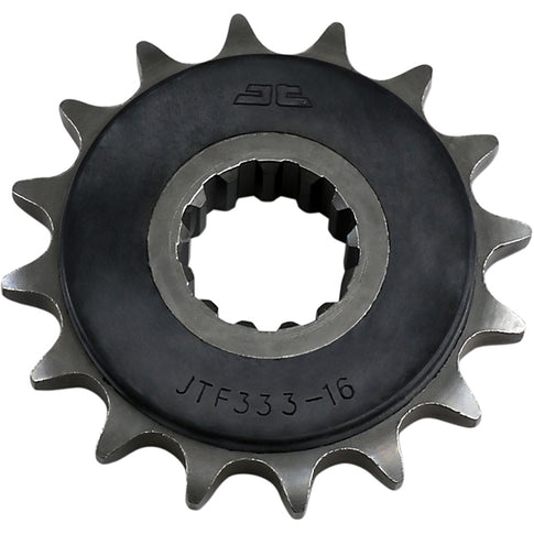 Piñon de Acero 16 Dientes Con Goma JTF333 JT Sprockets JTF333.16RB