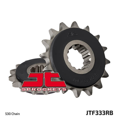 Piñon de Acero 16 Dientes Con Goma JTF333 JT Sprockets