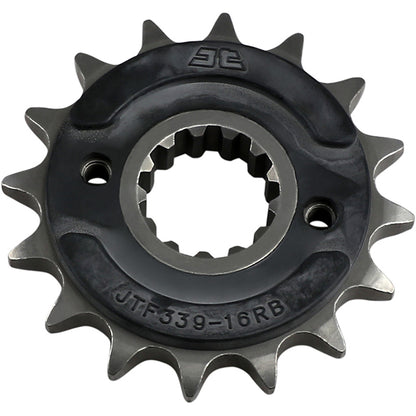 Piñon de Acero 16 Dientes Con Goma JTF339 JT Sprockets JTF339.16RB