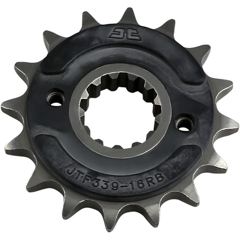 Piñon de Acero 16 Dientes Con Goma JTF339 JT Sprockets JTF339.16RB