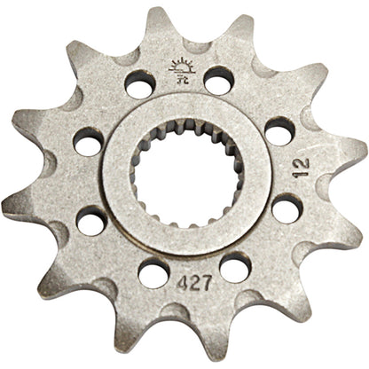 Piñon de acero antibarro Suzuki RM 125 83-12 / RMZ 250 07-12 Z-12 JT Sprockets JTF427.12SC