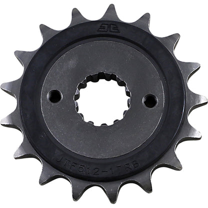 Piñon de Acero 17 Dientes Con Goma JTF512 JT Sprockets JTF512.17RB