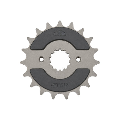 Piñon de acero con goma Suzuki GSX 1000 R / Yamaha YZF 600 R Z-15 Dientes JT Sprockets