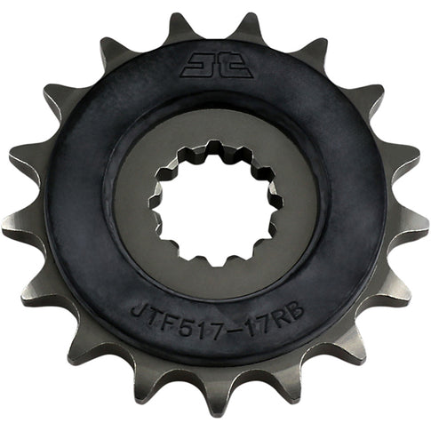 Piñon de Acero 17 Dientes Con Goma JTF517 JT Sprockets JTF517.17RB