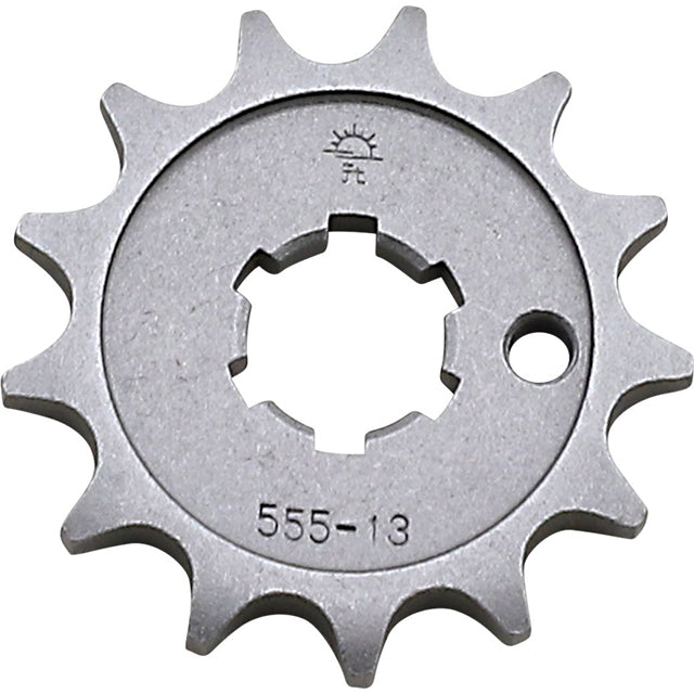 Piñon de acero Kawasaki KX 65/85 2001-21 Paso cadena 428 Z-13 JT Sprockets JTF555.13