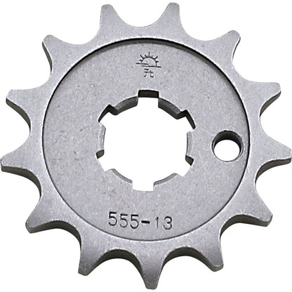 Piñon de acero Kawasaki KX 65/85 2001-21 Paso cadena 428 Z-13 JT Sprockets JTF555.13