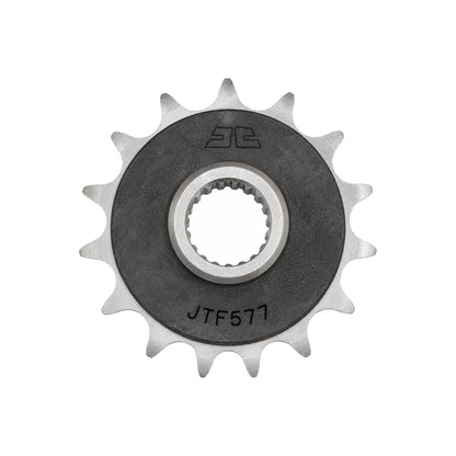 Steel front sprocket with rubber Yamaha XT 600 / XTZ 660 Z-15 Teeth JTF577 JT Sprockets