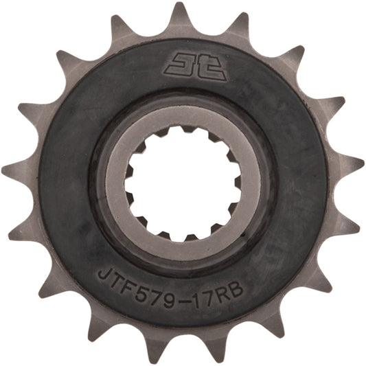 Piñon de Acero 17 Dientes Con Goma JTF579 JT Sprockets JTF579.17RB