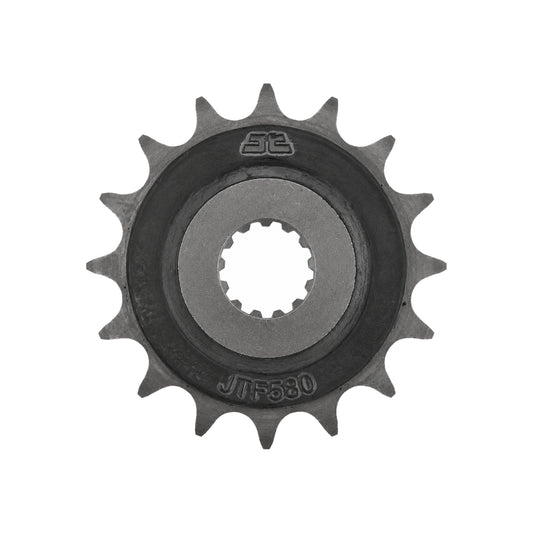 Pinhão de ataque de aço com borracha Yamaha FZ6 / FZ750 Z-16 dentes JT Sprockets