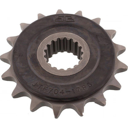 Piñon de Acero Con Goma Aprilia RSV 1000 / BMW F800  Z-17 JT Sprockets JTF704.17RB