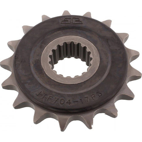 Piñon de Acero Con Goma Aprilia RSV 1000 / BMW F800  Z-17 JT Sprockets JTF704.17RB