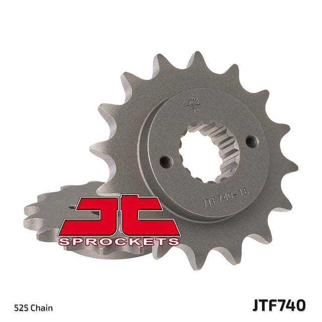 Piñon de Acero 15 Dientes Con Goma JTF740 JT Sprockets