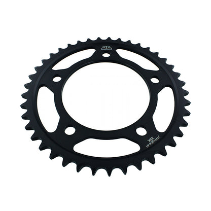 Corona de Acero 41 Dientes Zinc Negro JTR1304 JT Sprockets JTR1304.41ZBK