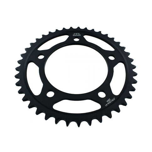 Corona de Acero 41 Dientes Zinc Negro JTR1304 JT Sprockets JTR1304.41ZBK