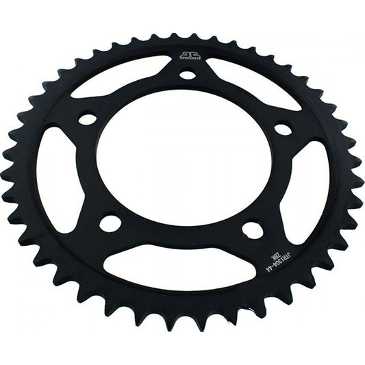 Corona de Acero 44 Dientes Zinc Negro JTR1304 JT Sprockets JTR1304.44ZBK