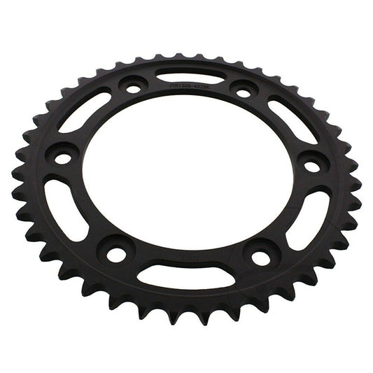 Corona de Acero 42 Dientes Zinc Negro JTR1306 JT Sprockets JTR1306.42ZBK