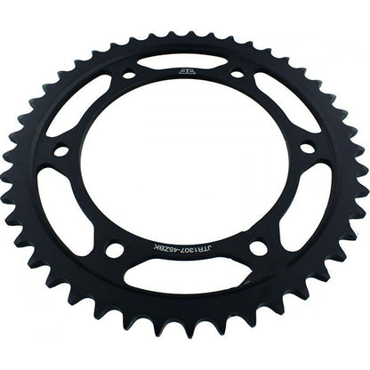 Corona de Acero 45 Dientes Zinc Negro JTR1307 JT Sprockets JTR1307.45ZBK