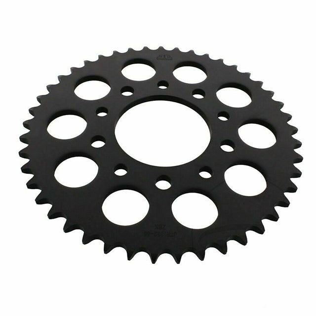 Corona de Acero 45 Dientes Zinc Negro JTR1332 JT Sprockets JTR1332.45ZBK