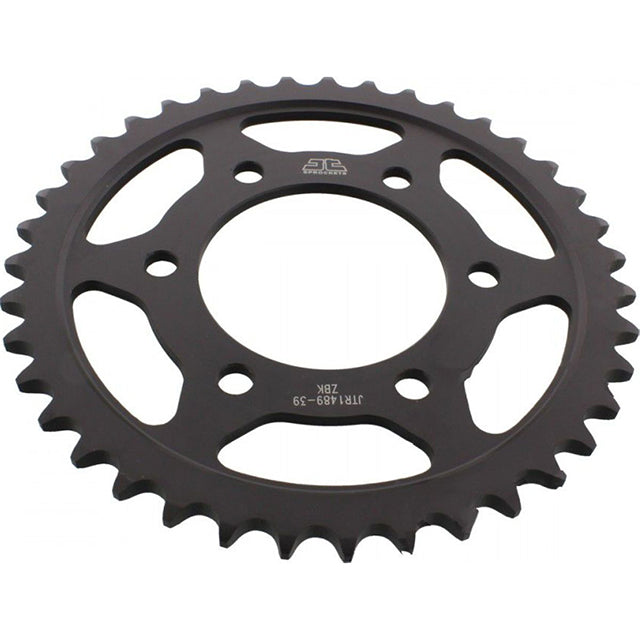 Corona de Acero 39 Dientes Zinc Negro JTR1489 JT Sprockets JTR1489.39ZBK