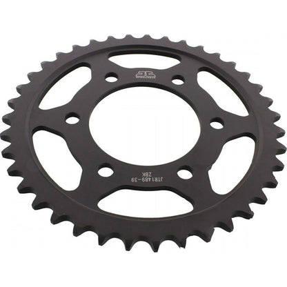 Corona de Acero 39 Dientes Zinc Negro JTR1489 JT Sprockets JTR1489.39ZBK