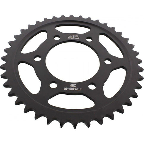 Corona de Acero 40 Dientes Zinc Negro JTR1489 JT Sprockets JTR1489.40ZBK