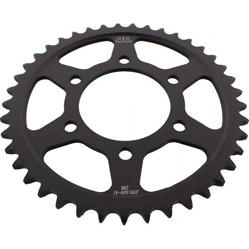 Corona de Acero 41 Dientes Zinc Negro JTR1489 JT Sprockets JTR1489.41ZBK
