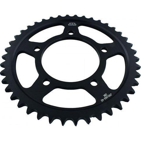 Corona de Acero 41 Dientes Zinc Negro JTR1493 JT Sprockets JTR1493.41ZBK