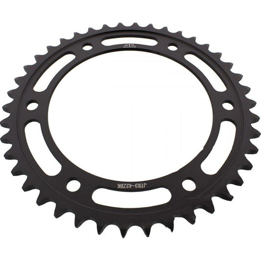 Corona de Acero 42 Dientes Zinc Negro JTR3 JT Sprockets JTR3.42ZBK