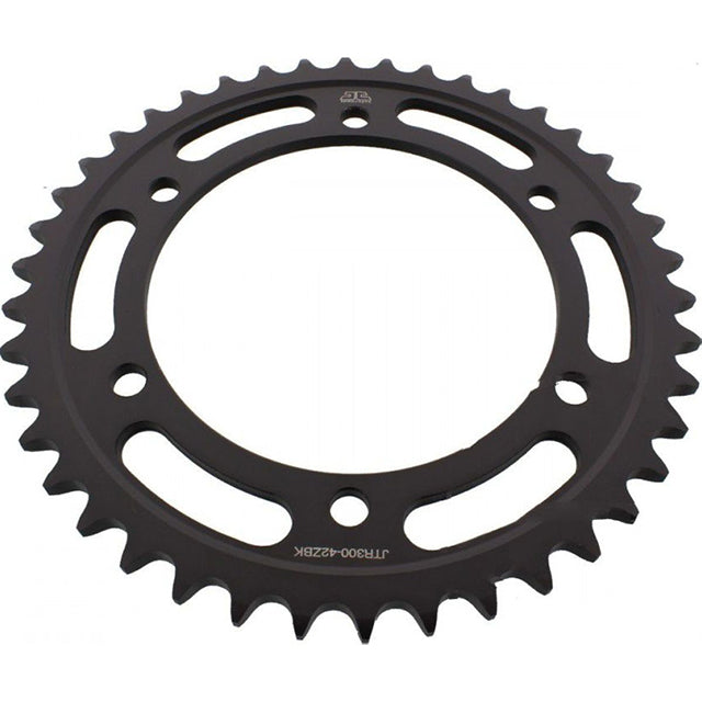 Corona de Acero 42 Dientes Zinc Negro JTR300 JT Sprockets JTR300.42ZBK