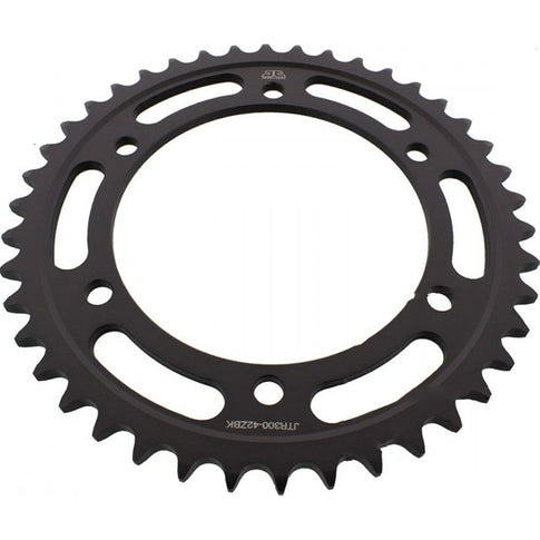 Corona de Acero 42 Dientes Zinc Negro JTR300 JT Sprockets JTR300.42ZBK