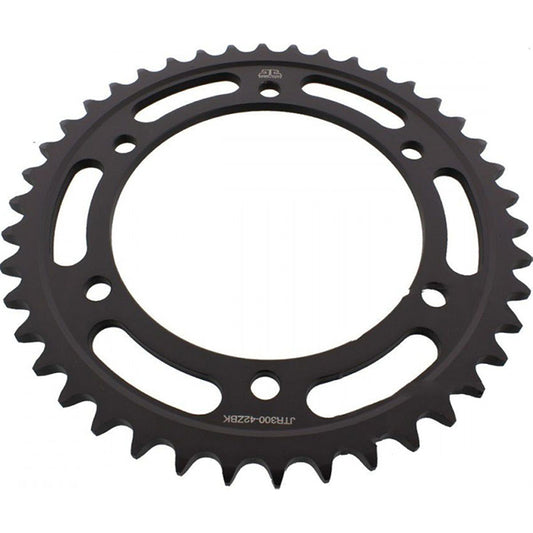 Corona de Acero 42 Dientes Zinc Negro JTR300 JT Sprockets JTR300.42ZBK