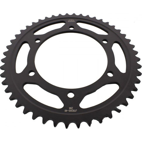 Corona de Acero 48 Dientes Zinc Negro JTR300 JT Sprockets JTR300.48ZBK
