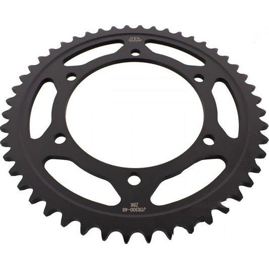 Corona de Acero 48 Dientes Zinc Negro JTR300 JT Sprockets JTR300.48ZBK
