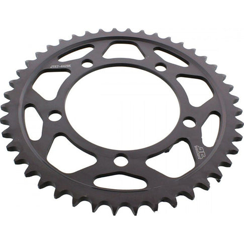 Corona de Acero 44 Dientes Zinc Negro JTR7 JT Sprockets JTR7.44ZBK