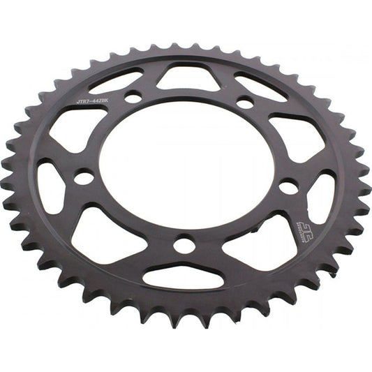 Corona de Acero 44 Dientes Zinc Negro JTR7 JT Sprockets JTR7.44ZBK