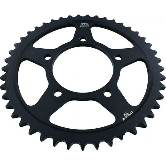 Corona de Acero 45 Dientes Zinc Negro JTR829 JT Sprockets JTR829.45ZBK