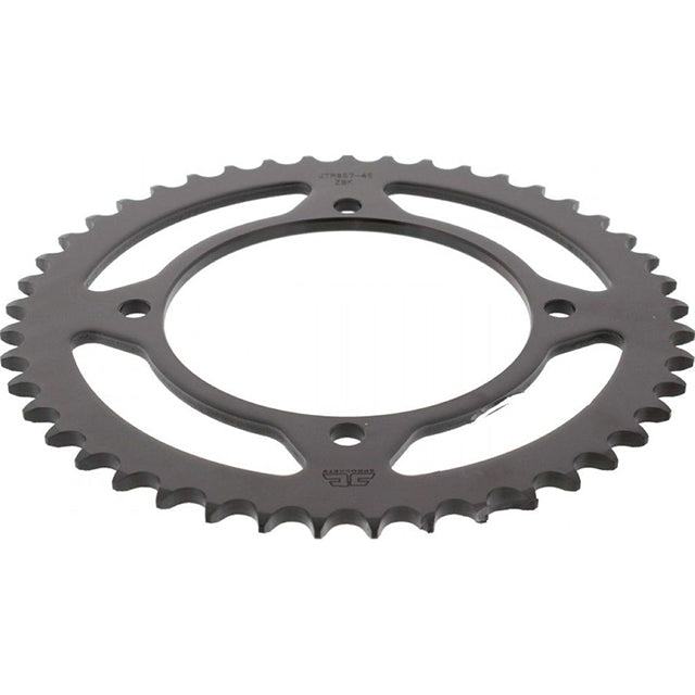 Corona de Acero 45 Dientes Zinc Negro JTR857 JT Sprockets JTR857.45ZBK