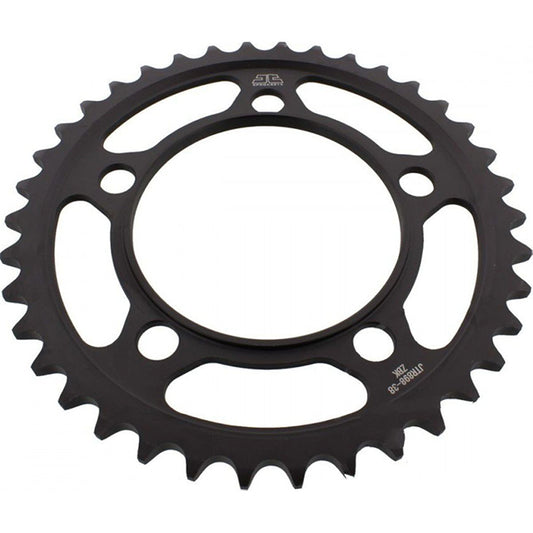 Corona de Acero 38 Dientes Zinc Negro JTR898 JT Sprockets JTR898.38ZBK