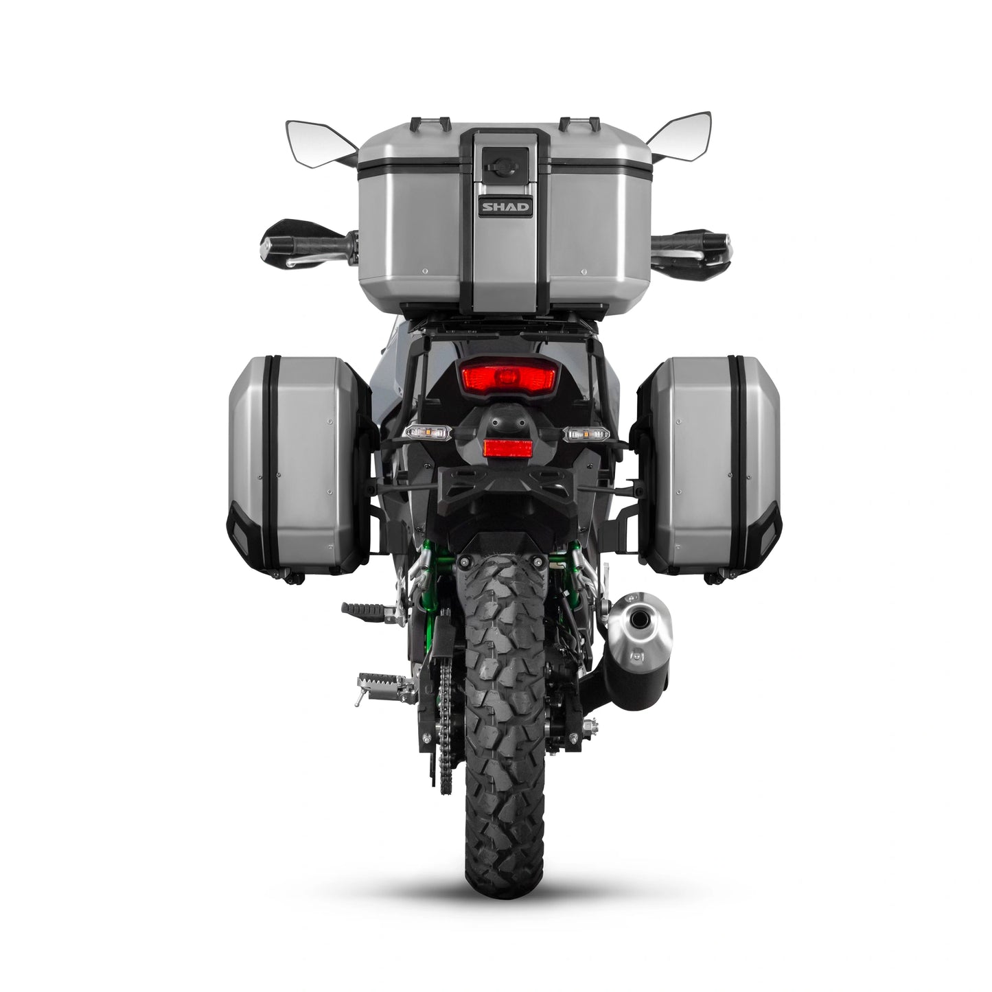 Fijaciones laterales 4P Shad Kawasaki KLE 500 2026-2026
