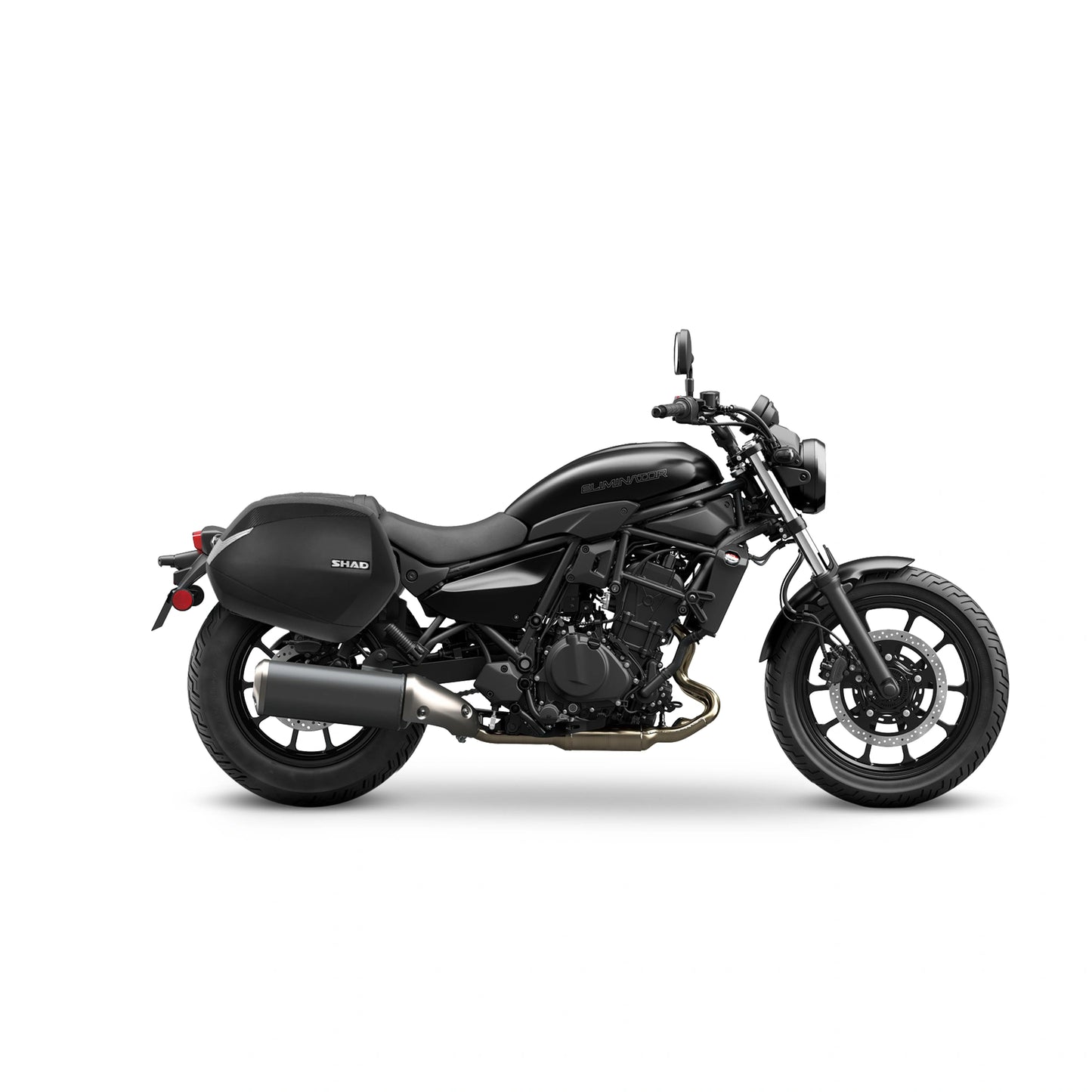 Fijaciones laterales 3P Shad Kawasaki ELIMINATOR 500/SE 24-26