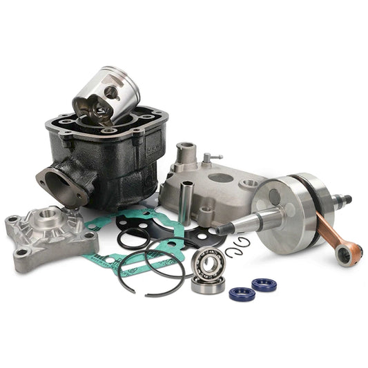 Kit cilindro 70cc Derbi Euro 3-4, cigueñal, rodamientos con retenes y juntas de motor Allpro