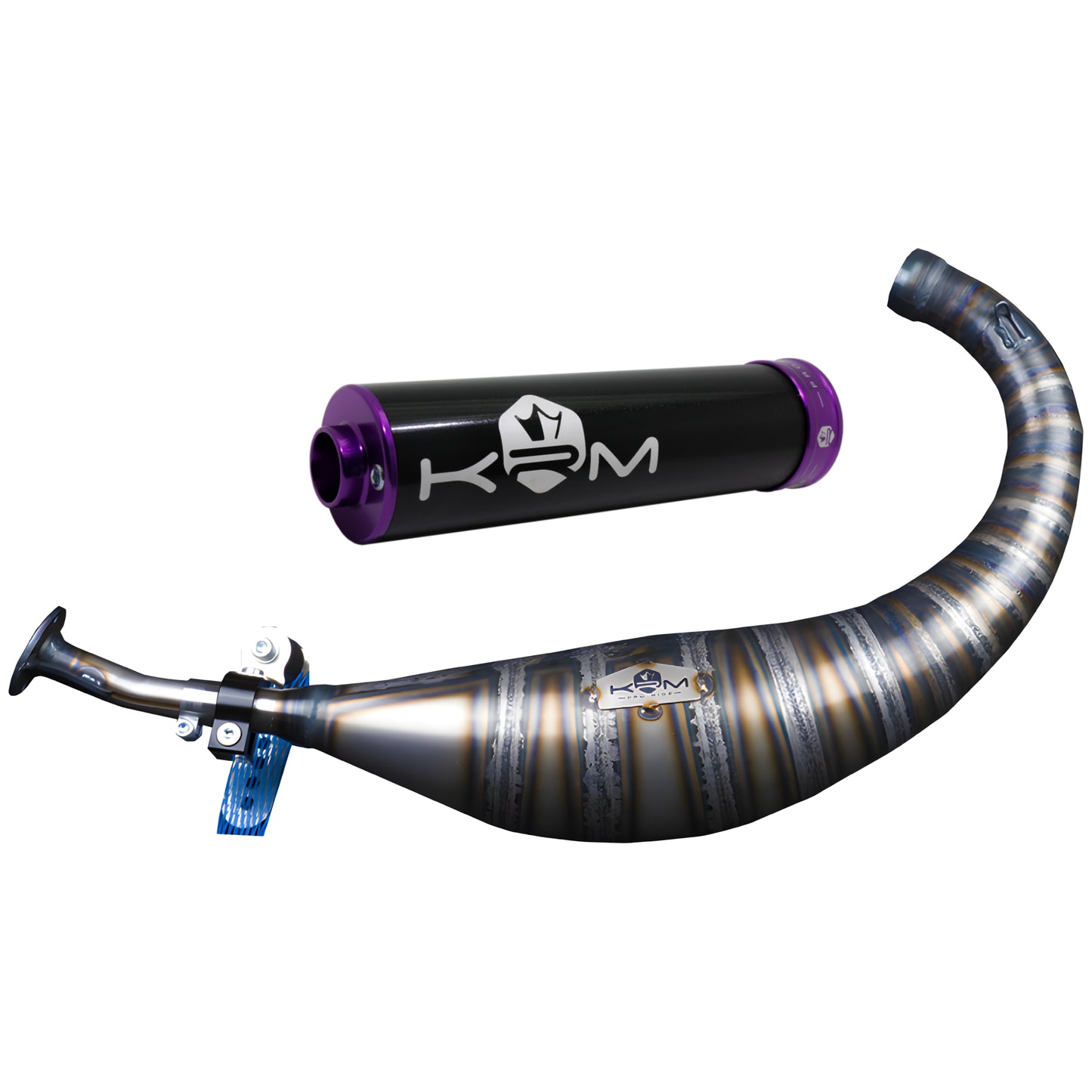 Exhaust KRM 100-115cc Derbi