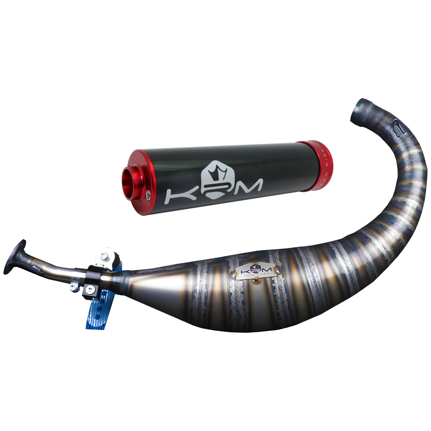 Exhaust KRM 100-115cc Derbi