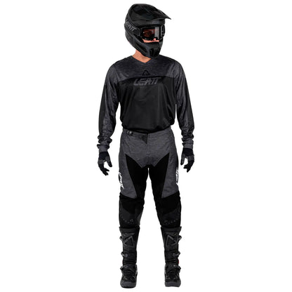 Kit camiseta y pantalón Leatt 3.5 V26 Stealth - Negro/Gris