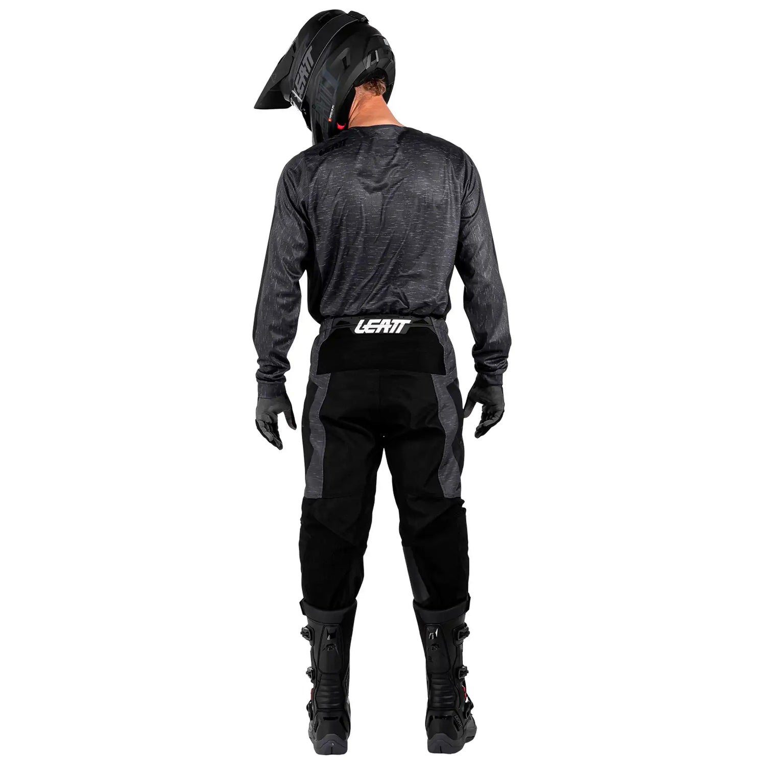 Kit camiseta y pantalón Leatt 3.5 V26 Stealth - Negro/Gris