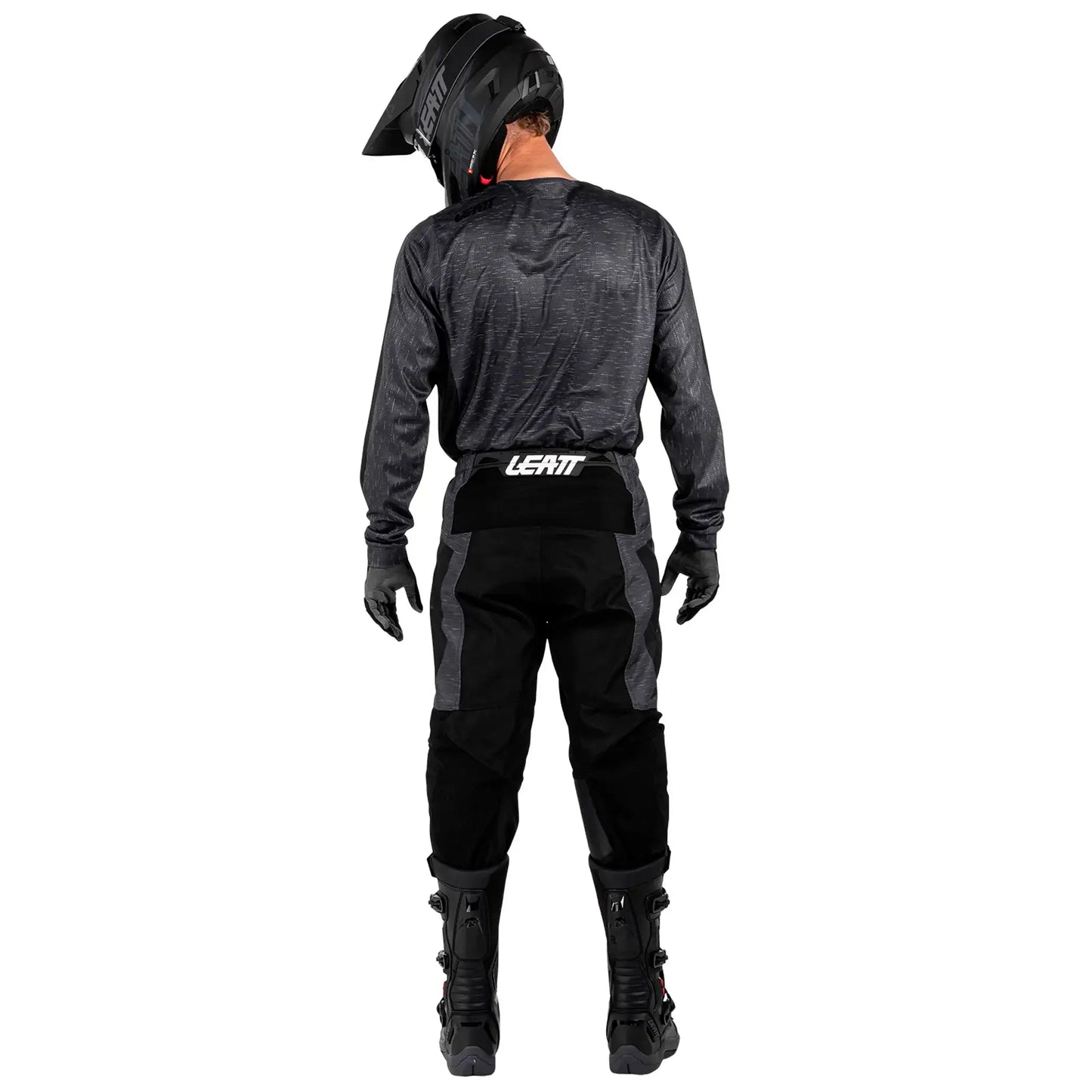 Kit camiseta y pantalón Leatt 3.5 V26 Stealth - Negro/Gris