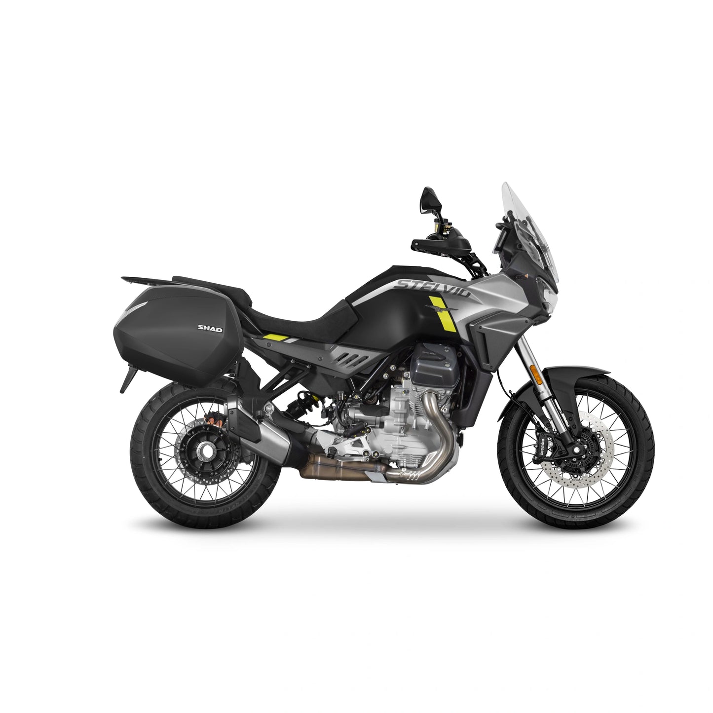 Fijaciones laterales 3P Shad Moto guzzi STELVIO 1000 24-26