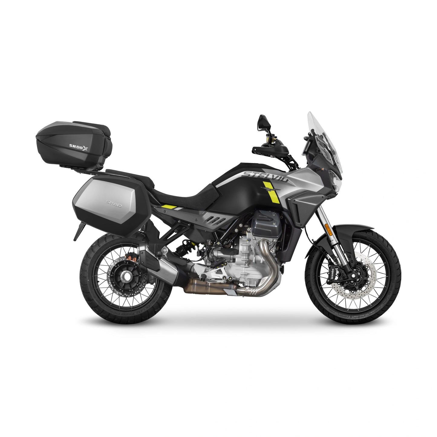 Fixações da mala superior Shad Moto guzzi STELVIO 1000 24-26 